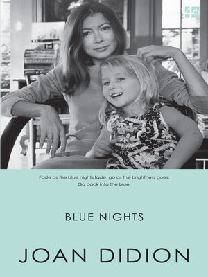 cover image of Blue Nights